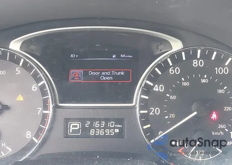 2015 Nissan Altima 2.5 S z USA, uszkodzony, nr VIN 1N4AL3AP3FC154093